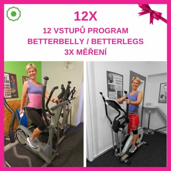 Belly pásy/kalhoty program 12 vstupů za 1 měsíc