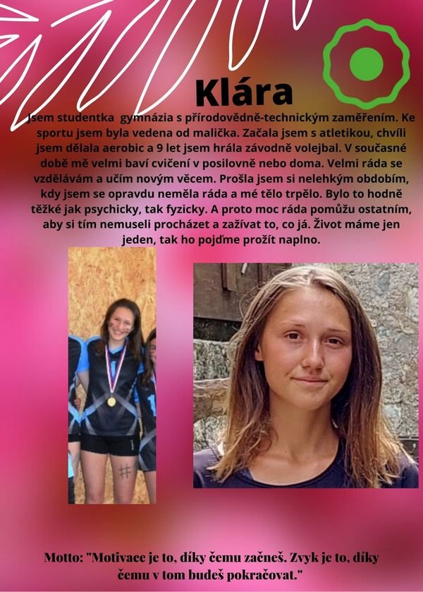 trenerka Klara aura od trenérky