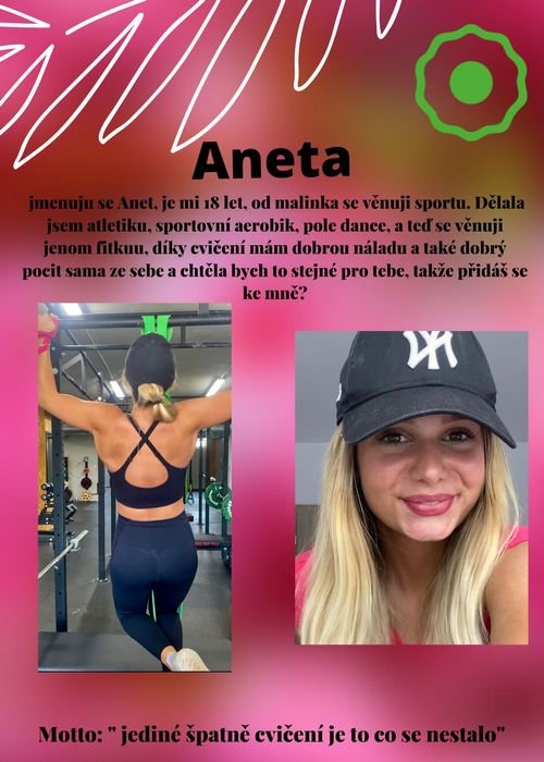 aneta od trenérky